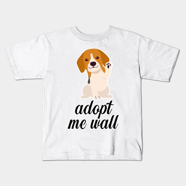 Adopt Me Wall Kids T-Shirt by nextneveldesign